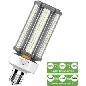 Bailey LED maislamp E40 | 3000-4000-5000K | 7800 lumen | 36-45-54W