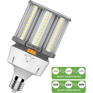 Bailey LED maislamp E40 | 3000-4000-5000K | 11.600 lumen | 54-63-80W