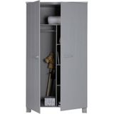 WOOOD Garderobenschrank "Dennis", mit Kleiderstange, viel Stauraum, B 111 cm x H 202 cm