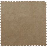 BePureHome Rodeo Fauteuil - Velvet - Taupe - 85x105x86