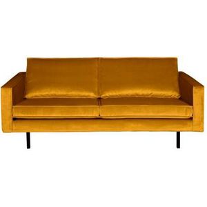 BePureHome Rodeo Bank 2,5-Zits - Velvet - Oker - 85x190x86: Chic en eigentijds design