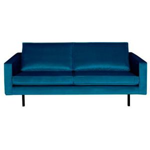 BePureHome Rodeo Bank 2,5-zits Velvet Blue - Chic en eigentijds design - H 85 cm x B 190 cm x D 86 cm