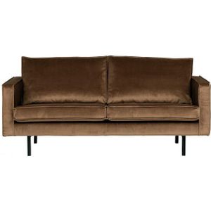 BePureHome Rodeo 2,5-Zits Bank - Velvet - Taupe - 85x190x86 - Chic en eigentijds design