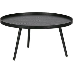 WOOOD Mesa Bijzettafel XL - Hout - Zwart - 39x78x78