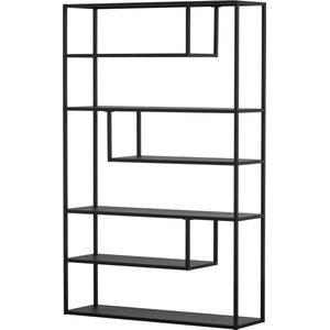 WOOOD - Teun - Vakkenkast - XL - Hout - Zwart