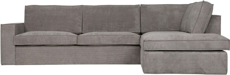 WOOOD Ecksofa "Thomas", frei im Raum stellbar, Stellmaße H 92 cm x B 283 cm, L-Form