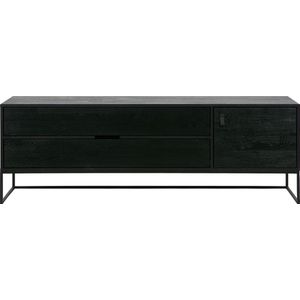 WOOOD Exclusive Silas Tv Meubel - Essen - Blacknight - 60x180x44