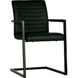 WOOOD Esszimmerstuhl »BASS«, 2 St., Kunstleder, Freischwinger, Breite 54 cm