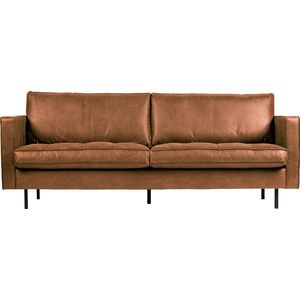 Rodeo - Classic Bank - Cognac - Gerecycled Leer - 2,5-zits