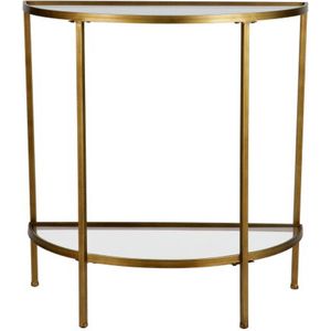 BePureHome Goddess Sidetable - Metaal - Antique Brass - 75x37x75