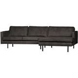 Rodeo Chaise Longue Rechts Zwart