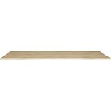 WOOOD Tablo Boomstam Tafelblad - Eiken - Naturel - 3x220x90