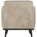 BePureHome Statement Fauteuil - Nylon - Elephant Skin - 77x72x93