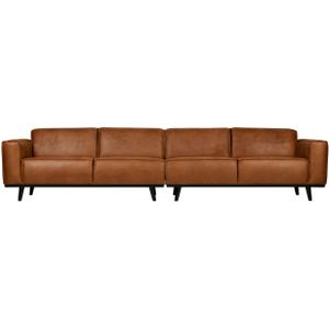 BePureHome Statement 4-zitsbank XL - Eco-leder - Cognac