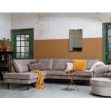 BePureHome Rodeo Hoekbank Links - Eigentijds en chique design - Leer look - H 85 cm x B 266 cm x D 86/213 cm