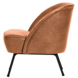 BePureHome Vogue Fauteuil - Recycle Leer - Cognac - 69x57x70