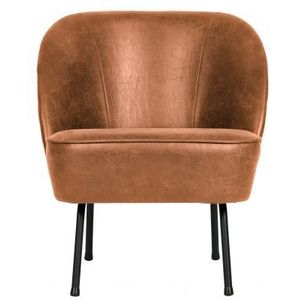 BePureHome Vogue Fauteuil - Recycle Leer - Cognac - 69x57x70