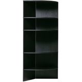 WOOOD Exclusive Trian Tower Wall - Essen - Zwart - 168x100x76