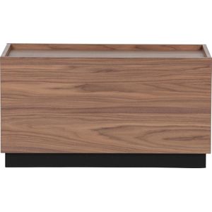 vtwonen Block Bijzettafel Grenen  - Walnoot - 44x40x82