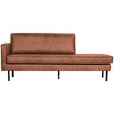 BePureHome Rodeo Daybed Links - Recycle Leer - Cognac - 85x203x86 - Chique en eigentijds design