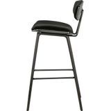 WOOOD Barhocker »Senn«, (2 St.), Sitzfläche aus Samt, H 94 cm x B 41 cm