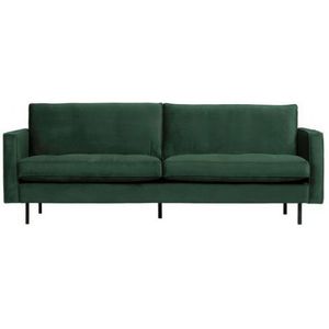 BePureHome Rodeo Classic 2,5-Zits Bank - Velvet - Groen - 83x230x88