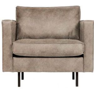 BePureHome Rodeo Classic Fauteuil - Eco-leder - Elephant
