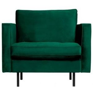 BePureHome Rodeo Classic Fauteuil - Velvet - Green Forest