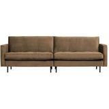 BePureHome Rodeo Classic 3-zitsbank - Velvet - Taupe