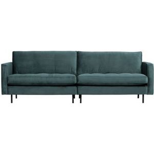 BePureHome Rodeo Classic 3-zitsbank - Velvet - Teal