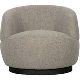 BePureHome Woolly Draaifauteuil - Schapenvacht - Naturel - 71x84x88