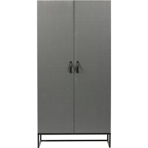 WOOOD Morris Kast - Grenen - Leem - 195x100x53