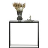 BePureHome Mellow Sidetable - Marmer - Zwart - 85x90x30