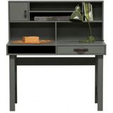 vtwonen - Stage Bureau - Groen - Massief Grenenhout - Met Achterwand