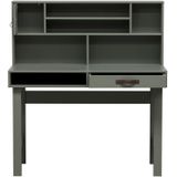 vtwonen - Stage Bureau - Groen - Massief Grenenhout - Met Achterwand