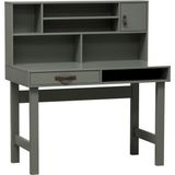 vtwonen - Stage Bureau - Groen - Massief Grenenhout - Met Achterwand