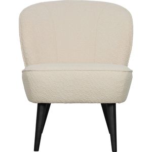 WOOOD Sara Fauteuil - Boucle - Creme - 71x59x70