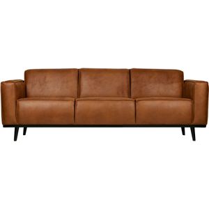 BePureHome - Statement - Driezitsbank - Lederlook - H 77 cm x B 230 cm x D 93 cm