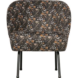 BePureHome Vogue Fauteuil - Velvet - Aquarel Flower - 69x57x70