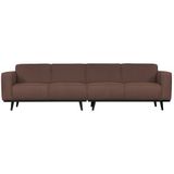 BePureHome Statement 4-Zits Bank - Boucle - Coffee - 77x280x93