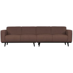 BePureHome Statement 4-Zits Bank - Boucle - Coffee - 77x280x93