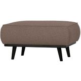 BePureHome Statement Hocker - Boucle - Nougat - 40x80x55