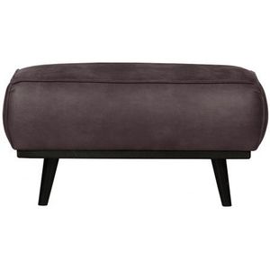 BePureHome Statement Hocker - Ecoleer - Grijs - 40x80x55