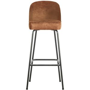 Vogue Barstoel 80cm Leer Cognac