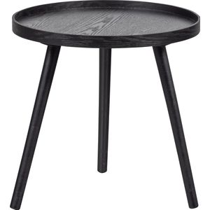 WOOOD Mesa Bijzettafel Hout Zwart 45x45x45