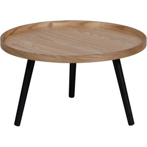 WOOOD Mesa Bijzettafel L - Hout - Naturel - 34xØ60