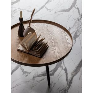 WOOOD Mesa Bijzettafel XL - Hout - Naturel - 39x78x78