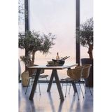 WOOOD Tuintafel Met A-poot Tablo - Naturel - 75x210x81