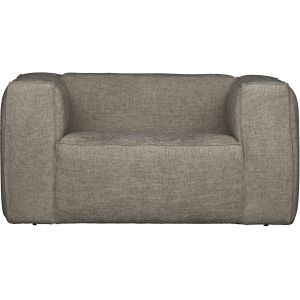 WOOOD Exclusive Bean Fauteuil - Stof - Travertin - 74x146x98