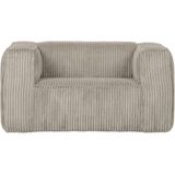 Bean Fauteuil Grove Ribstof Naturel